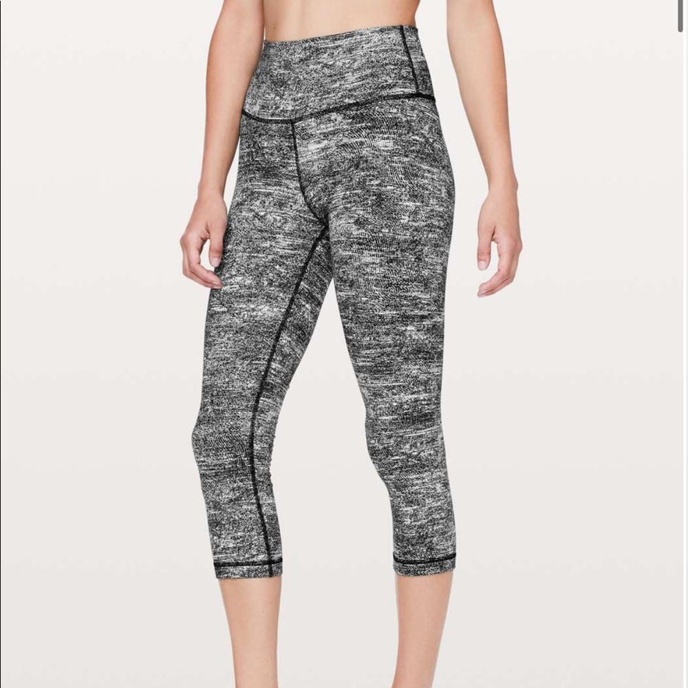 Lululemon Wunder Under Crop (Hi-Rise) *21"